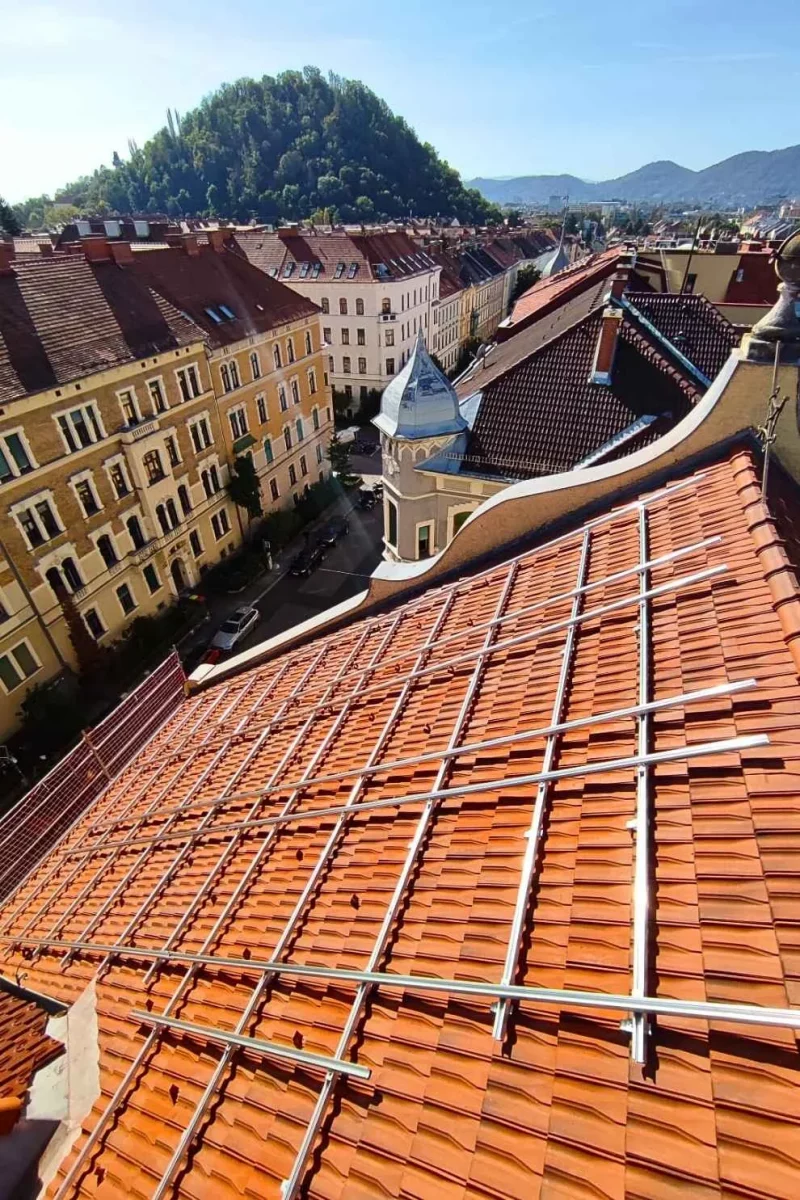 Graz Altstadt Rotes Photovoltaik Projekt Bild 5